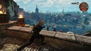 Novigrad City Redania tour walkaround  The Witcher 3 Wild Hunt [upl. by Flanigan]