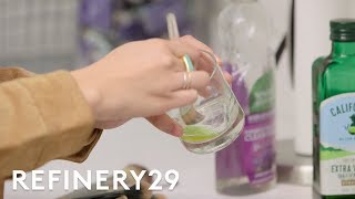 Makeup Brush Cleaning Hacks Tested  Beauty With Mi  Refinery29 [upl. by Irrot]