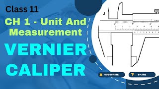 Vernier Caliper  Measuring Instruments  Unit And Measurement [upl. by Andy575]