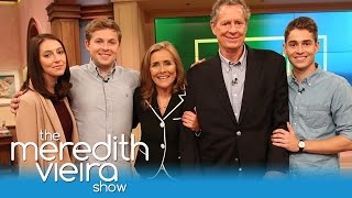 Merediths Family Surprises Her  The Meredith Vieira Show [upl. by Ahseiat732]