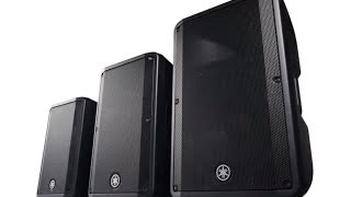 Yamaha DBR Series Powered Loudspeakers A First Look [upl. by Anerres314]