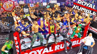 Royal Rumble WWE Action Figure Match Hardcore Championship [upl. by Ia]