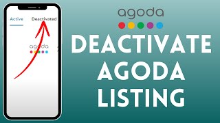 How To Deactivate Agoda Listing 2024 [upl. by Ronoc]