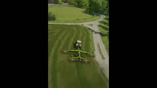 Windrowing Grass fs22 [upl. by Warga]