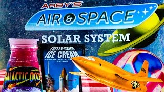 Arbys Air amp Space Solar System Kid Meal Toys  Ooze  Light up Balloons  Space Food [upl. by Giraud]