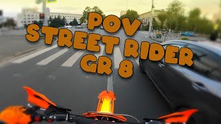 POV  STREET RIDER  GR8  NOMAD817 [upl. by Onirefez99]