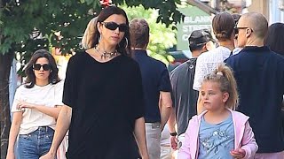 Irina Shayk enjoys ice cream with her seven year old daughter Lea in New York City [upl. by Ruthe466]