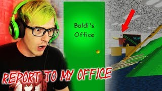 BALDI SENT US TO HIS OFFICE  Baldis Basics In Education And Learning Alternate Ending Secret [upl. by Ilahsiav]