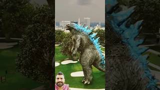 GORILLA DINOSAUR KI FIGHT gta hulk shorts video reels vtuber [upl. by Genna]