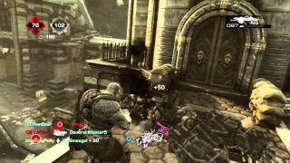 Gears of War 3  Execution 1 Scorcher Execution [upl. by Isidor107]