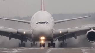 The Most Difficult Landing of Aircraft in Extreme Conditions BRAVO PILOTS [upl. by Ilamad571]