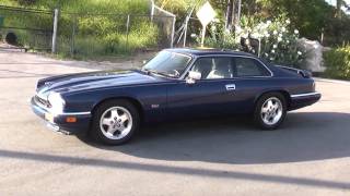 1995 Jaguar XJS R 6 40 Sweet car Bright Blue 12 FOR SALE [upl. by Ford]