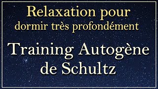 Relaxation pour dormir profondément le training autogène de Schultz [upl. by Ellekcim366]