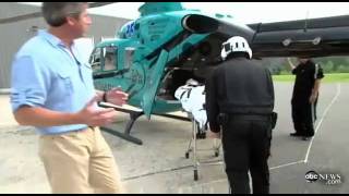 ABC News Helicopter Medevac Transport [upl. by Annahavas]