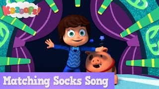 Kazoops  Matching Socks Song [upl. by Boak]