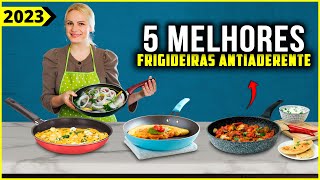 As 5 Melhores Frigideira Antiaderente De 2023 [upl. by Anaugal]