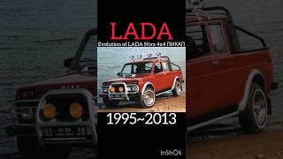 🟠Evolution of LADA Niva 4x4 ПИКАП 19952019shortssortsyoutubecarevolutionladaвазnivaрекии [upl. by Cline754]