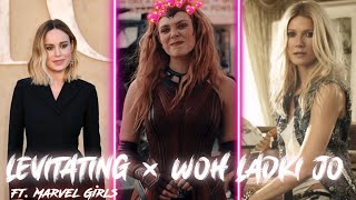 Levitating X Woh ladki jo Ft Marvel Girls Marvel Girls Edit Marvel Girls Status Whatsapp Status [upl. by Utham]