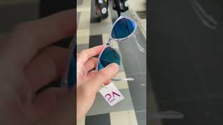 Oakley Frogskins XS  Polished Clear  Prizm Sapphire  OJ90061553 [upl. by Merla]