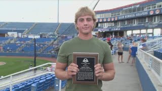 Franklin Countys Lawson Pasley named Ray Bellamy HS Player of the Year [upl. by Conroy704]