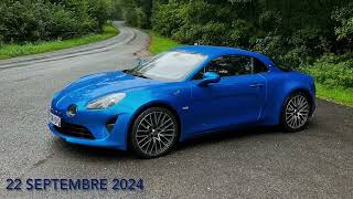 22 septembre 2024  Alpine A110 GT  Rainy sunday alpine automobile alpinea110 [upl. by Ardnuyek]