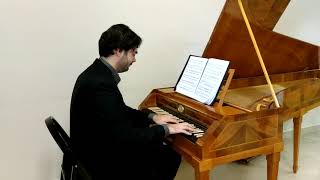 Eleftherios Misirgis plays Haydn  Sonata in E minor Hob XVI34 mov I  Fortepiano A Walter [upl. by Cherian]