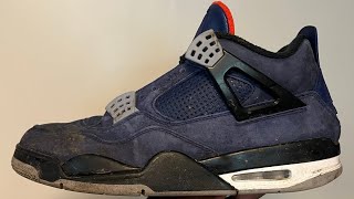 Air Jordan 4 “Winterized Loyal Blue” Restoration [upl. by Stephanus]