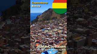 COPACABANA BOLIVIA Aerial View JBManCavecom Shorts [upl. by Redman]