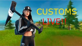 Live Fortnite Customs EU Fashion Show Hide N Seek Scrims Simon Says [upl. by Ajam799]