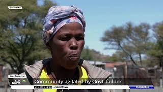 Northern Cape  Community agitated by Governments failure to build a clinic [upl. by Janifer]