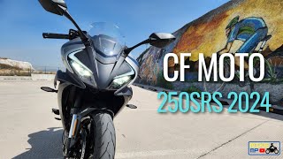 Así es la NUEVA CF MOTO 250SRS 2024  REVIEW a FONDO ¿LA MEJOR DEPORTIVA de Baja CILINDRADA [upl. by Draner370]