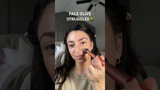 Pale Olive Skin Tone  Makeup Matches For Fair Olive Skin  Foundation amp Concealer Olive Undertones [upl. by Elke19]