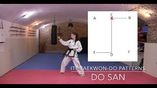 Taekwondo Patterns  Do San Tul  Step by Step Tutorial 🥋 [upl. by Radnaxela939]