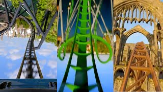 4 Awesome Roller Coasters at Universal Orlando Resort [upl. by Kirch]