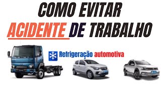 COMO EVITAR ACIDENTES NO AR CONDICIONADO AUTOMOTIVO [upl. by Piegari79]