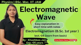 Electromagnetic Wave amp Its properties  lect04  Electromagnetic Wave physics electromagnetism [upl. by Marcos]