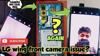 Lg wing front camera not working 😎 100 problem solve😊mustwatch Reset mobile vlog youtube 2500rs [upl. by North237]