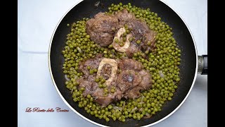 Come cucinare lossobuco con piselli [upl. by Eizus]