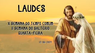 12062024 Liturgia das Horas Laudes [upl. by Rhiana]