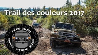 Trail des couleurs 2017 Club TORQ à StDonat [upl. by Crofton]