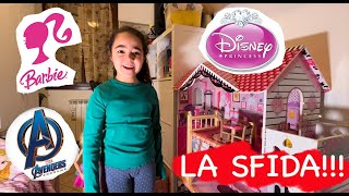 Principesse Disney  Barbie  Avangers  La sfida nella villa [upl. by Schulein]