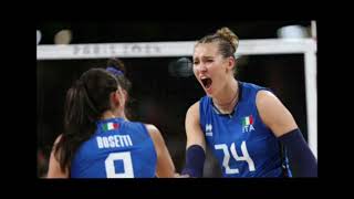 Italia Volley Femminile Finale Olimpiadi Parigi 2024 Julio Velasco quotSe Serve Giochiamo Malequot [upl. by Ralaigh]