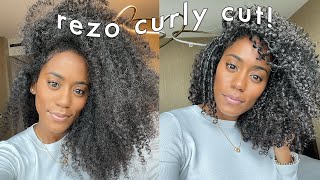 Getting A Rëzo Cut For My Curly Hair in NYC  Curly Haircut [upl. by Diley20]