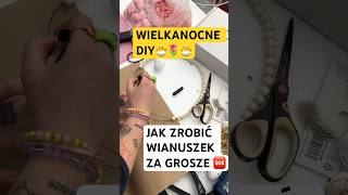 JAK ZROBIĆ WIELKANOCNY WIANEK ivoadventures diy diycrafts homedecor diycraft ozdoby easter [upl. by Ennayram]