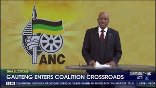 Gauteng enters coalition crossroads [upl. by Siloa281]