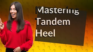 How Can I Effectively Train My Service Dog in Tandem Heel [upl. by Netsriik]