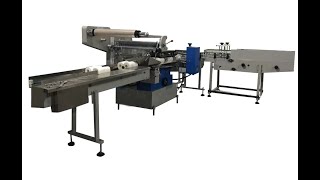 Low price automatic single roll toilet paper packing machine [upl. by Eliga]