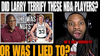 LEGEND FIRST TIME WATCHING  quot15 NBA Legends Who Were Terrified Of Larry Birdquot [upl. by Anneyehc]