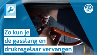 NKC  Zo kun je de gasslang en drukregelaar vervangen in de camper [upl. by Gnep871]