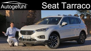 Seat Tarraco FULL REVIEW Xcellence with desert offroad drive [upl. by Eyde]